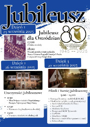 80.LECIE SZKOŁY – NAJNOWSZE INFORMACJE