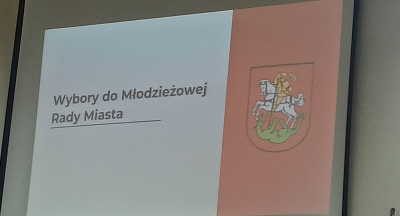 SPOTKANIE Z BURMISTRZEM I PRZEWODNICZĄCYM MŁODZIEŻOWEJ RADY MIASTA