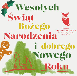 WESOŁYCH ŚWIĄT BOŻEGO NARODZENIA I DOBREGO NOWEGO ROKU