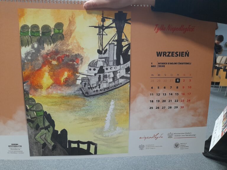 12.01.2023- Uroczystość wręczenia nagród w konkursie plastycznym „TYLKO NIEPODLEGŁOŚĆ”, zorganizowanym przez Delegaturę IPN w Olsztynie — zdjęcie 14